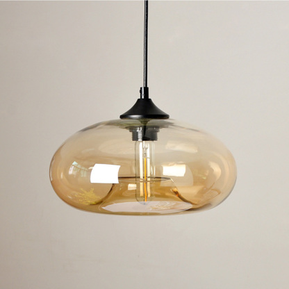 Modern Creative Colored Glass Dining Room Pendant Lights