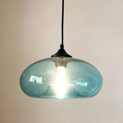 Modern Creative Colored Glass Dining Room Pendant Lights