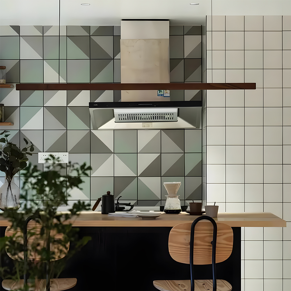 Modern Dimmable Wooden LED Linear Pendant Light 