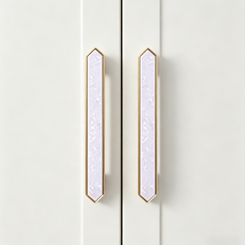 Modern Gold Shell Scallop Unique Luxury Cabinets Pulls