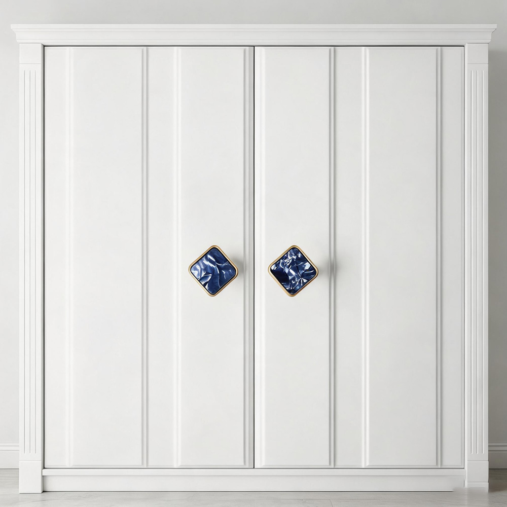 Modern Gold Shell Scallop Unique Luxury Cabinets Pulls