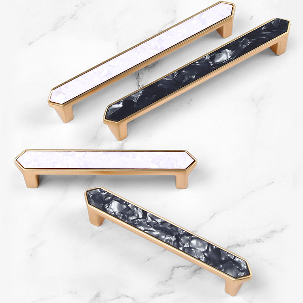Modern Gold Shell Scallop Unique Luxury Cabinets Pulls