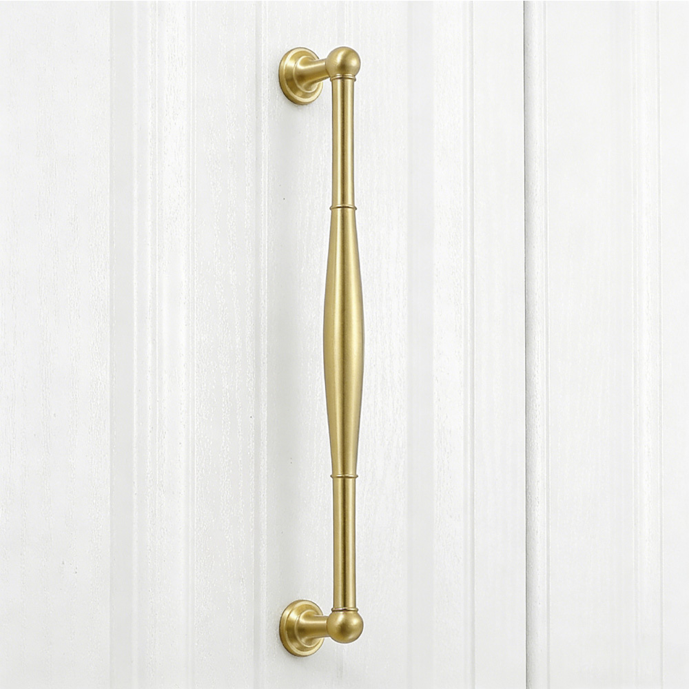 Modern Gold Solid Brass Cabinet Knobs And Drawer Pulls