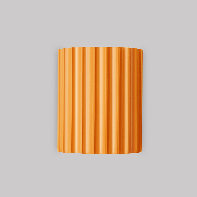 Modern Half-Circle Resin Wall Sconce For Living Room