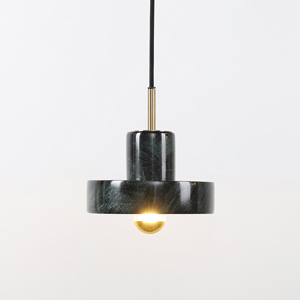 Modern Industrial Mini Marble Pendant Light for Bedroom