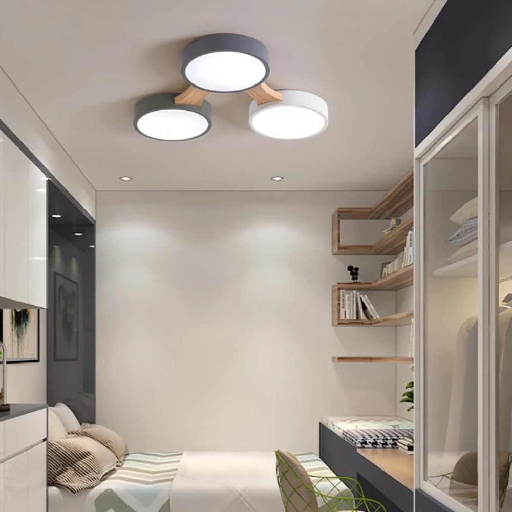Minimalist Round Bedroom LED Ceiling Light