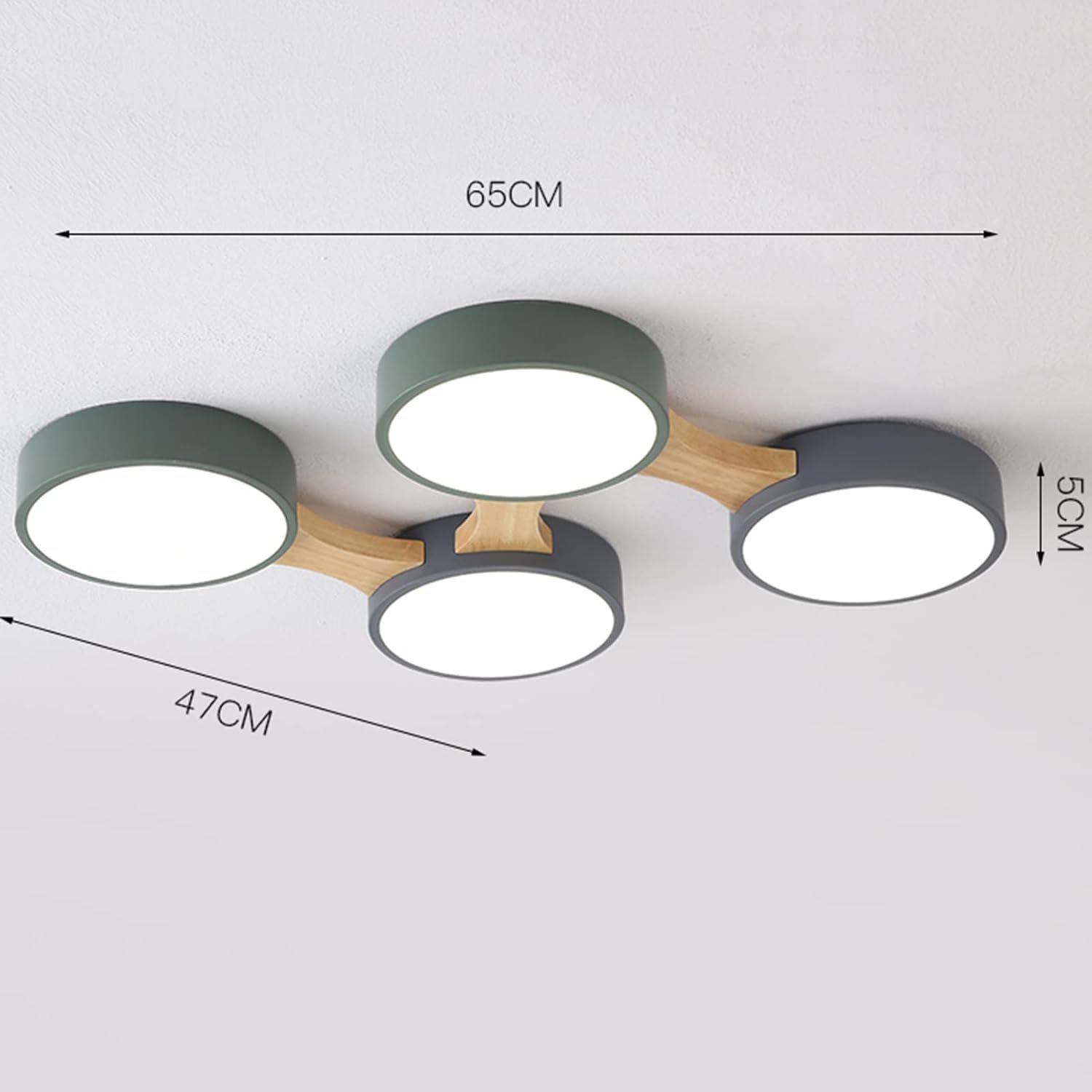 Minimalist Round Bedroom LED Ceiling Light