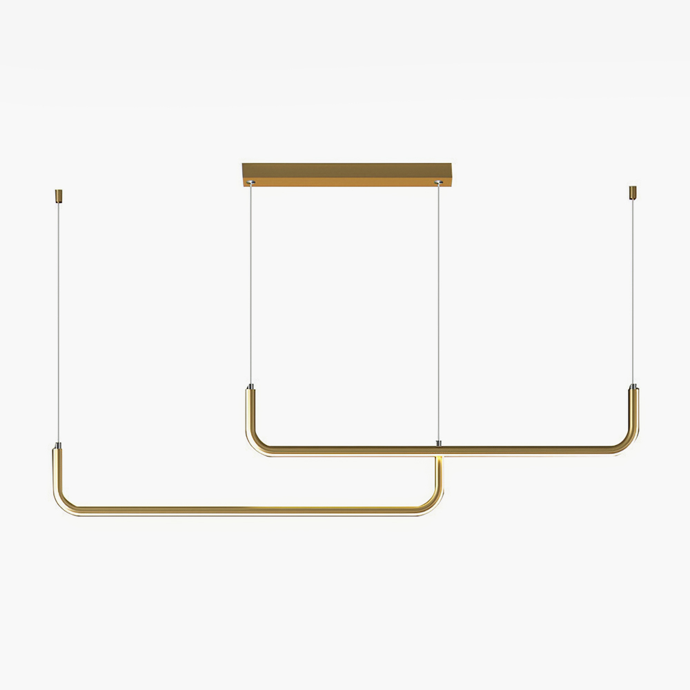 Modern Linear LED Pendant Light Hanging Light