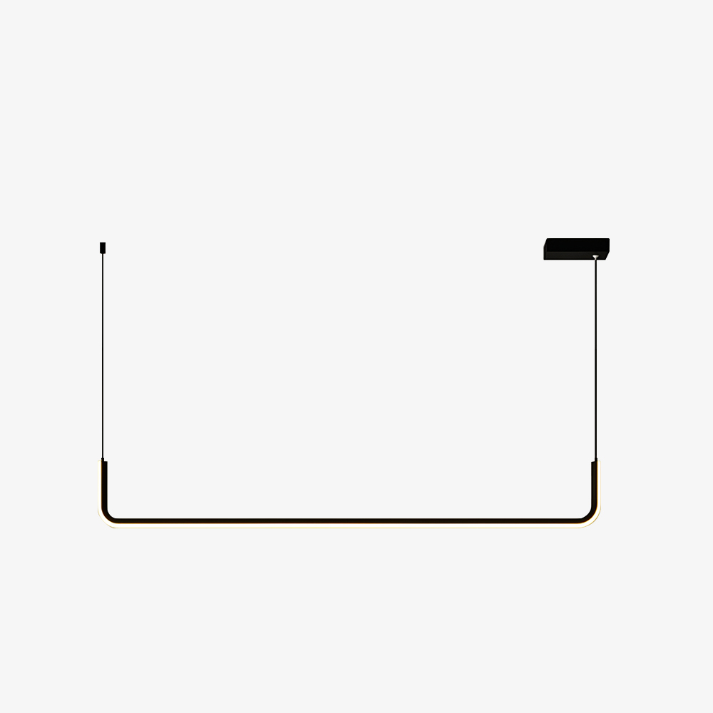 Modern Linear LED Pendant Light Hanging Light