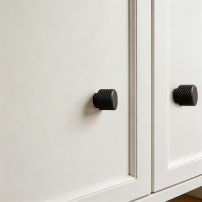 Modern Long Texture Brown Gray Cupboard Cabinet Pulls Handles