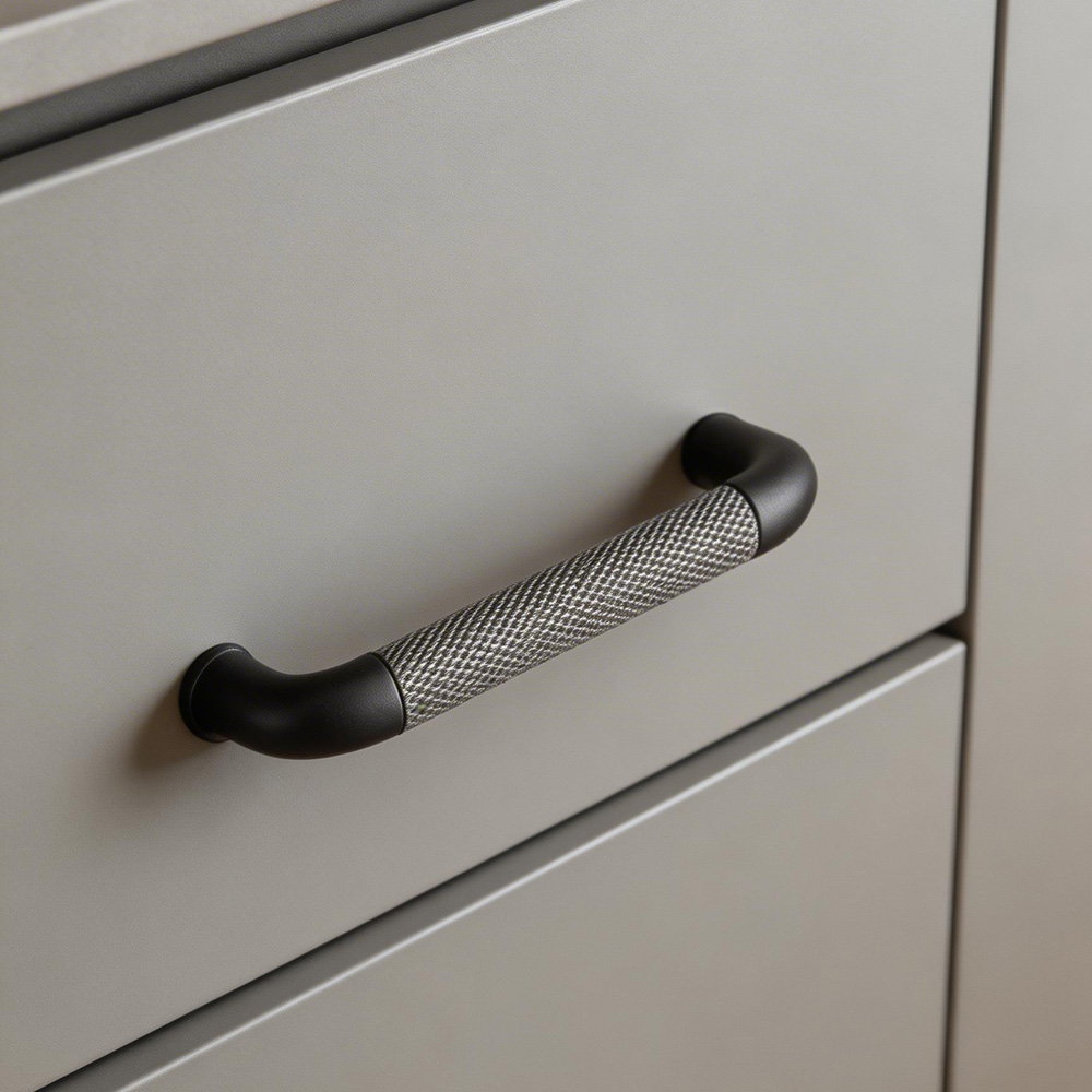Homdiy Cabinet Handles Gray Long Simple Cabinet Pulls Kitchen Drawer Pulls Handles Dresser Handles