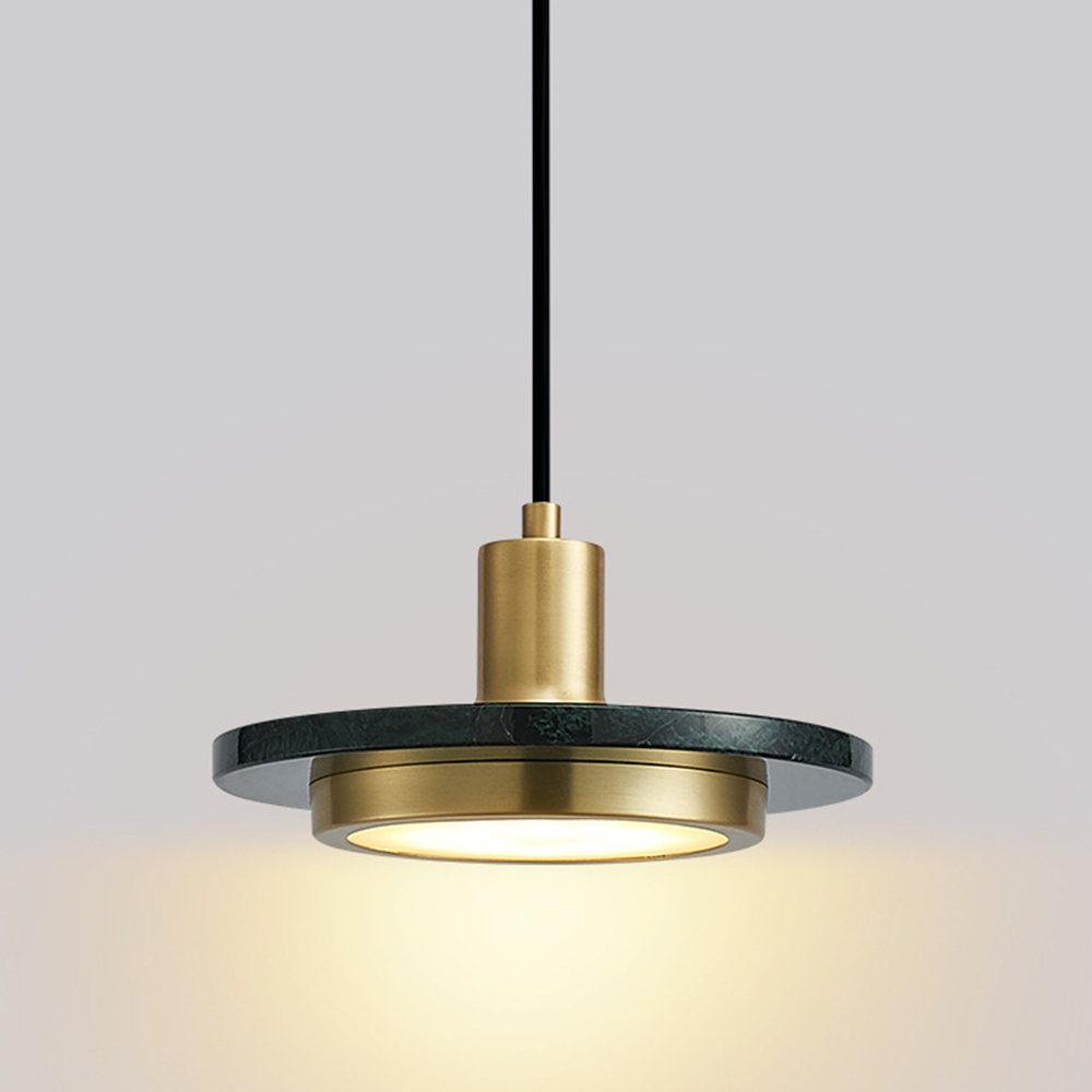Modern Marble LED Hanging Pendant Light for Kitchen Island