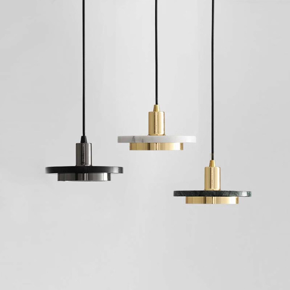 Modern Marble LED Hanging Pendant Light for Kitchen Island
