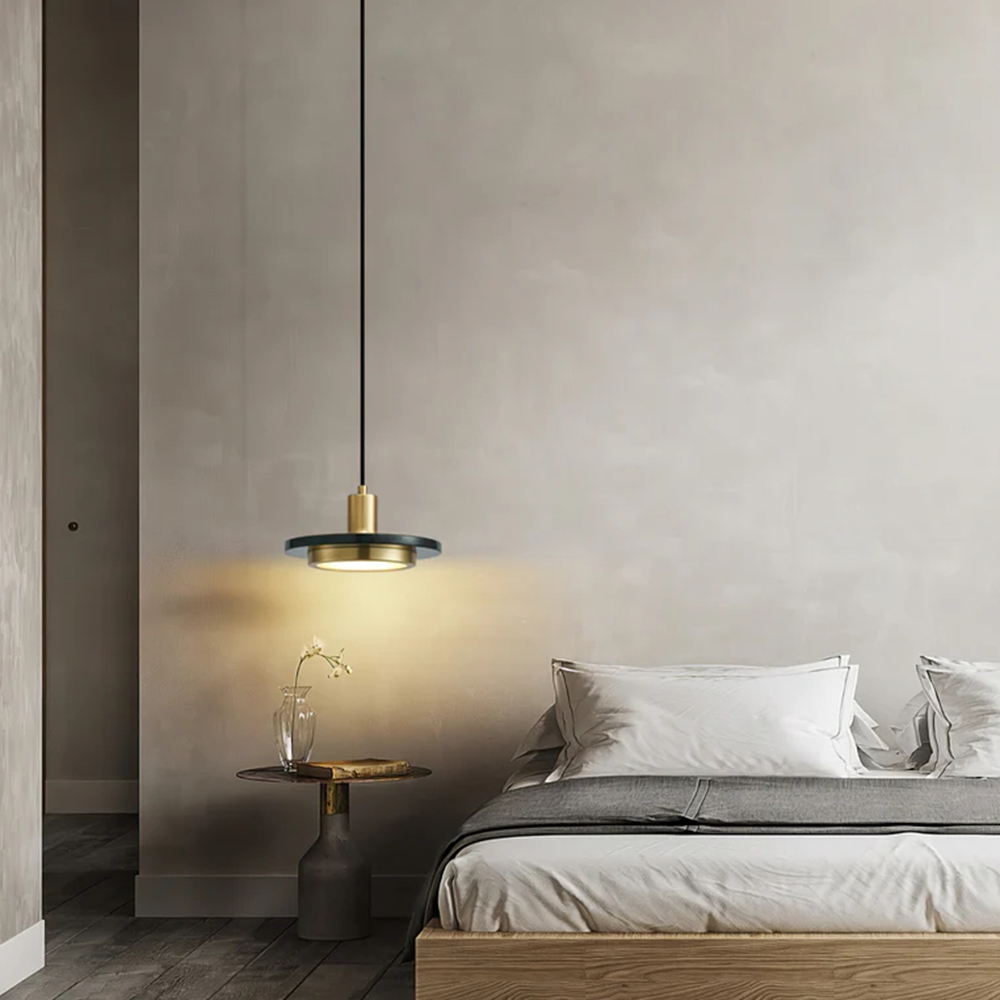 Modern Marble LED Hanging Pendant Light for Kitchen Island