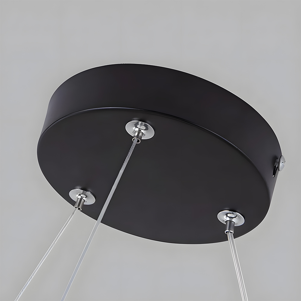 Modern Minimalist Round LED Pendant Flush Mount Ceiling Light 