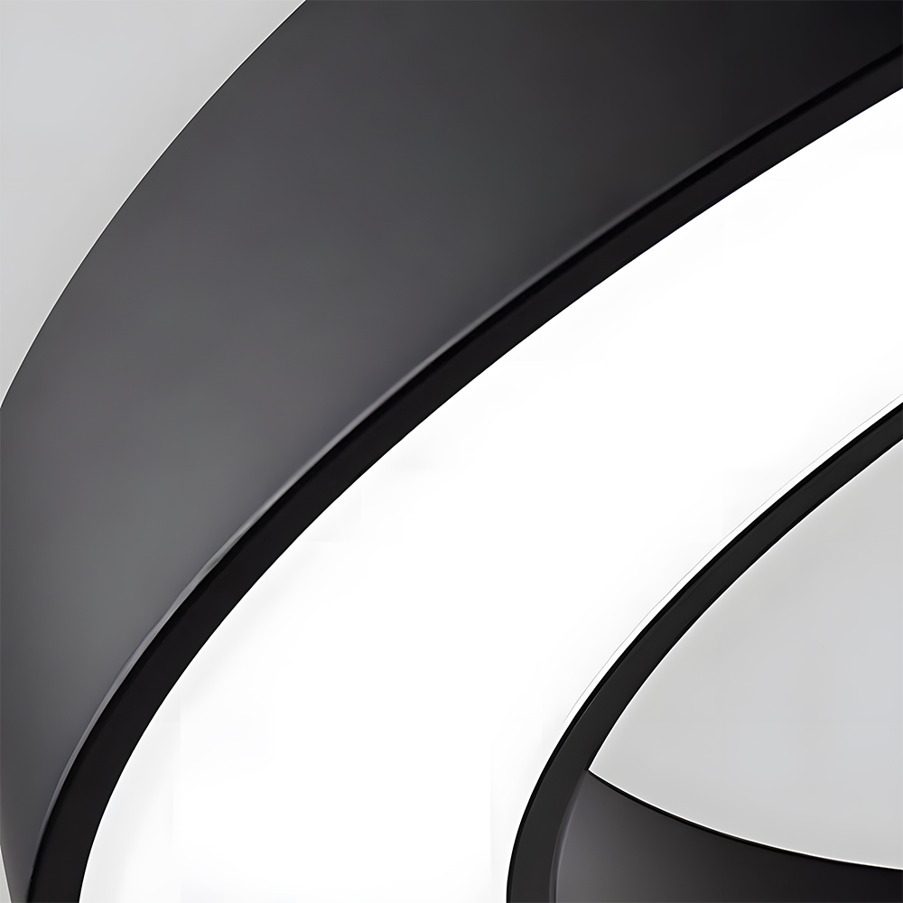 Modern Minimalist Round LED Pendant Flush Mount Ceiling Light 