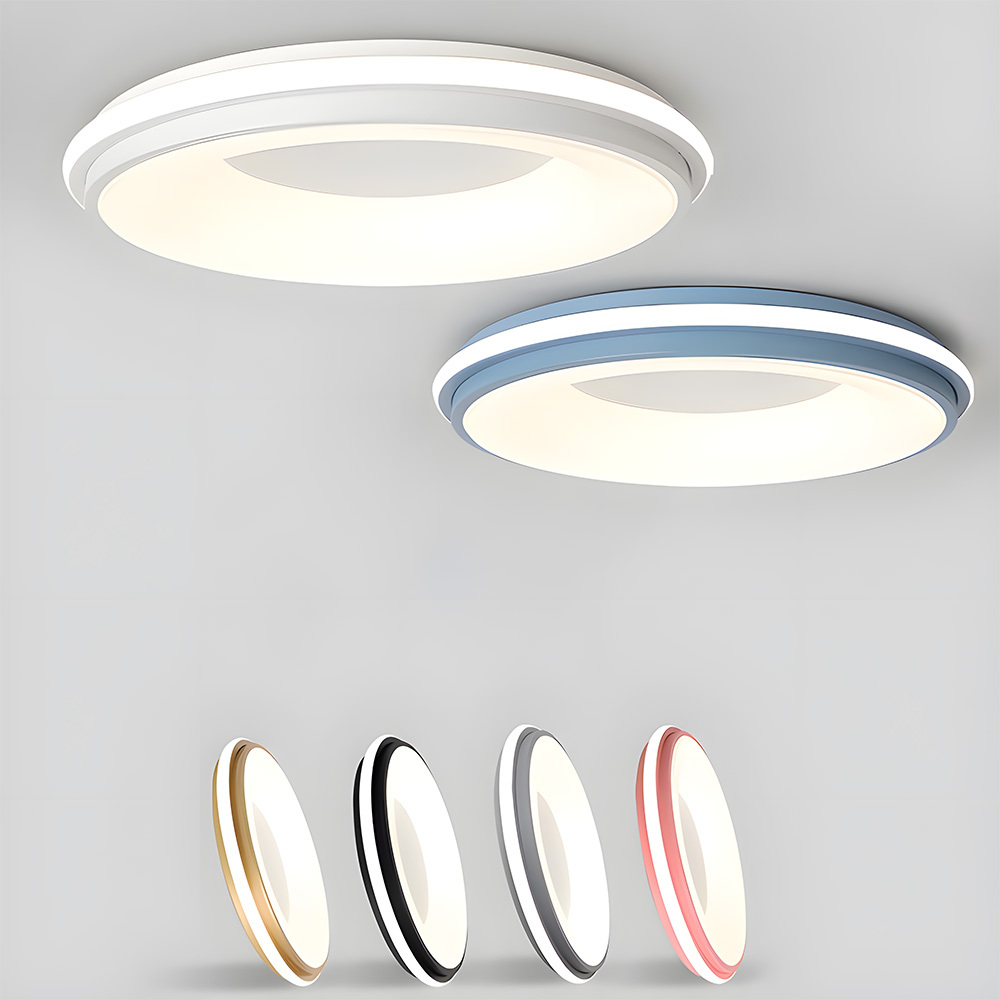 Modern Multicolor Acrylic LED Ceiling Light