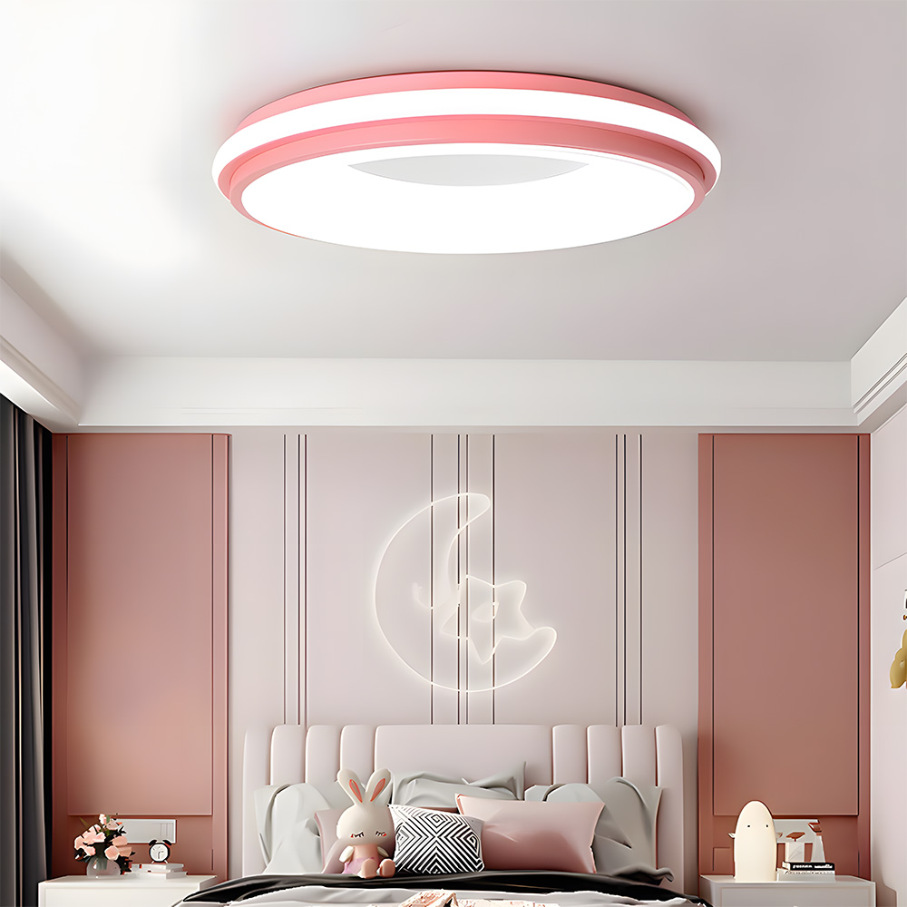 Modern Multicolor Acrylic LED Ceiling Light