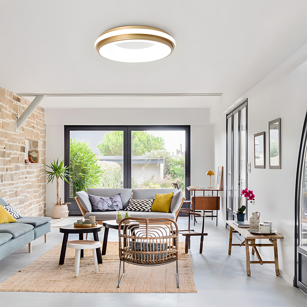 Modern Multicolor Acrylic LED Ceiling Light