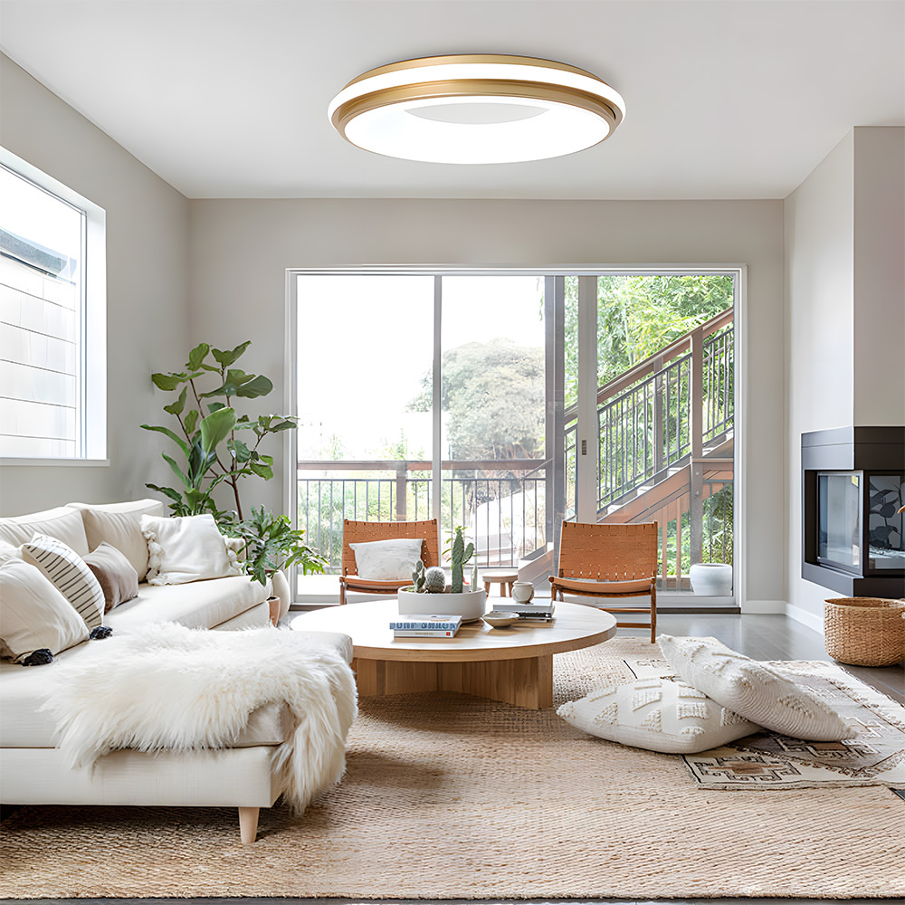 Modern Multicolor Acrylic LED Ceiling Light