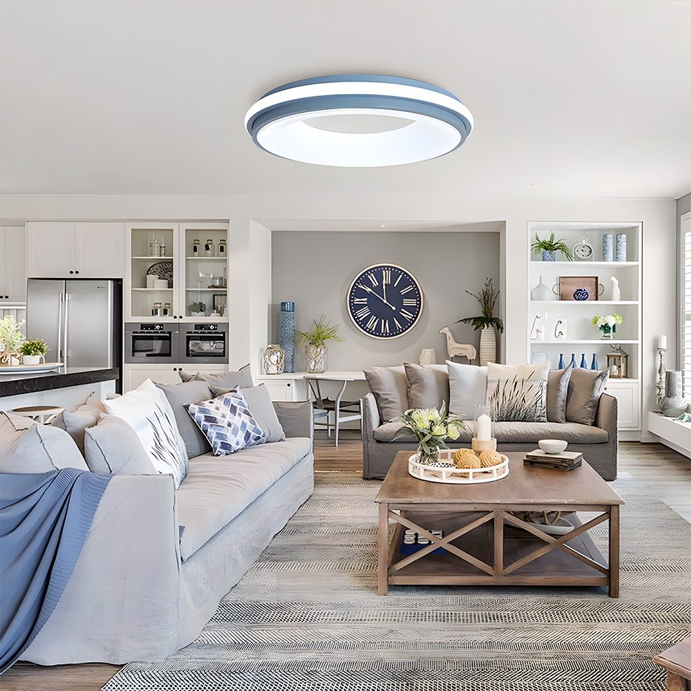 Modern Multicolor Acrylic LED Ceiling Light