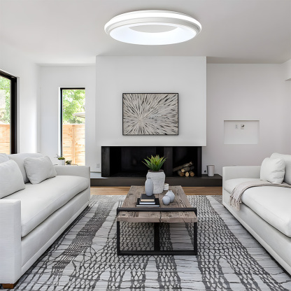Modern Multicolor Acrylic LED Ceiling Light