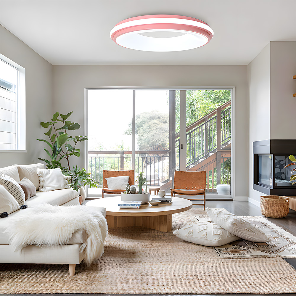 Modern Multicolor Acrylic LED Ceiling Light