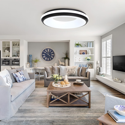 Modern Multicolor Acrylic LED Ceiling Light