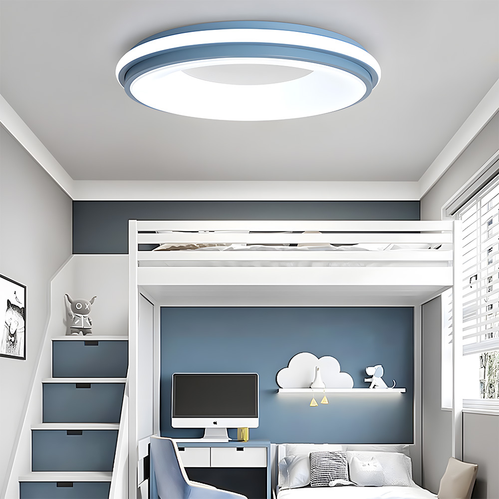 Modern Multicolor Acrylic LED Ceiling Light