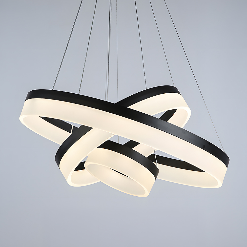 Modern Round Ring LinearPendant Light Chandelier