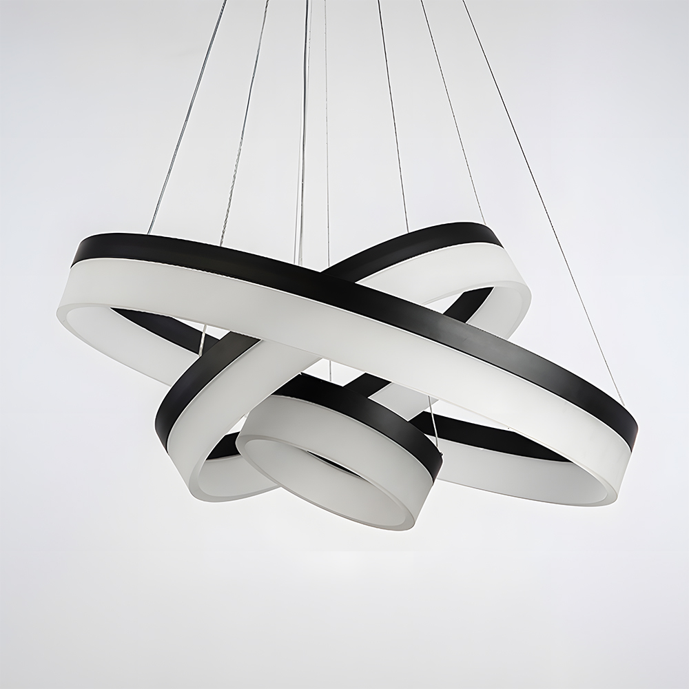 Modern Round Ring LinearPendant Light Chandelier