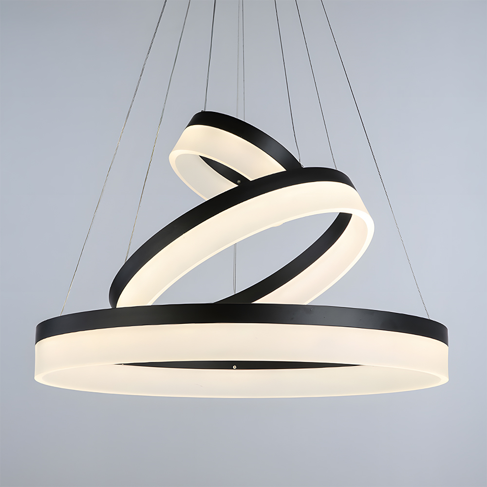 Modern Round Ring LinearPendant Light Chandelier