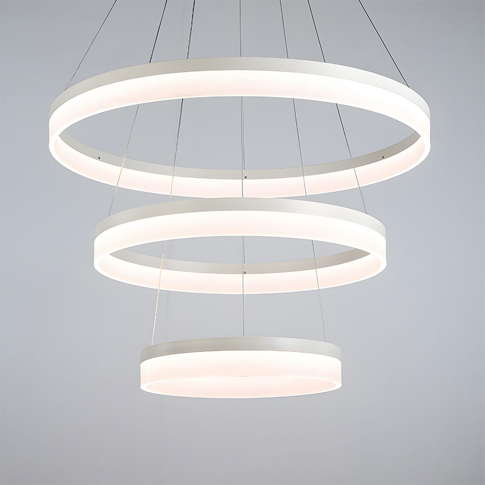 Modern Round Ring LinearPendant Light Chandelier