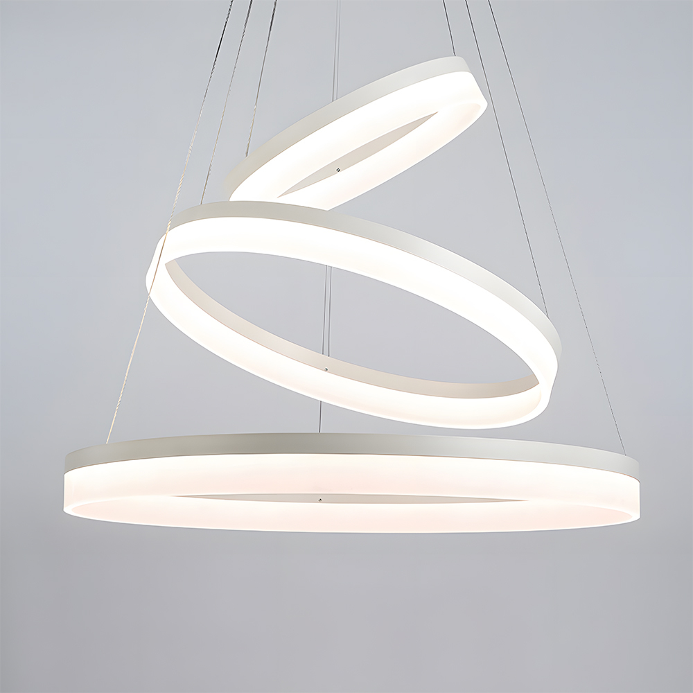 Modern Round Ring LinearPendant Light Chandelier