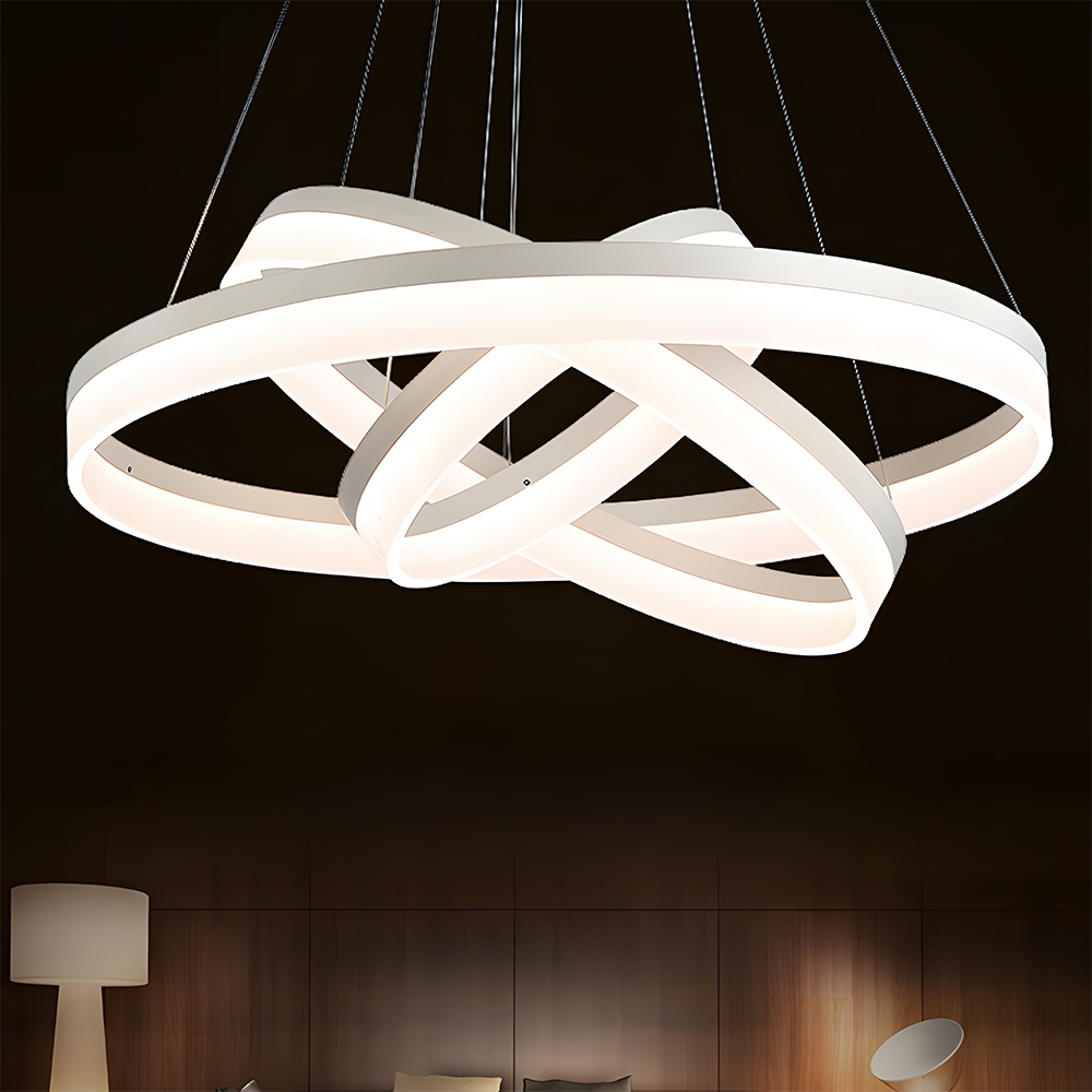 Modern Round Ring LinearPendant Light Chandelier