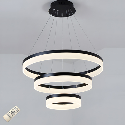 Modern Round Ring LinearPendant Light Chandelier