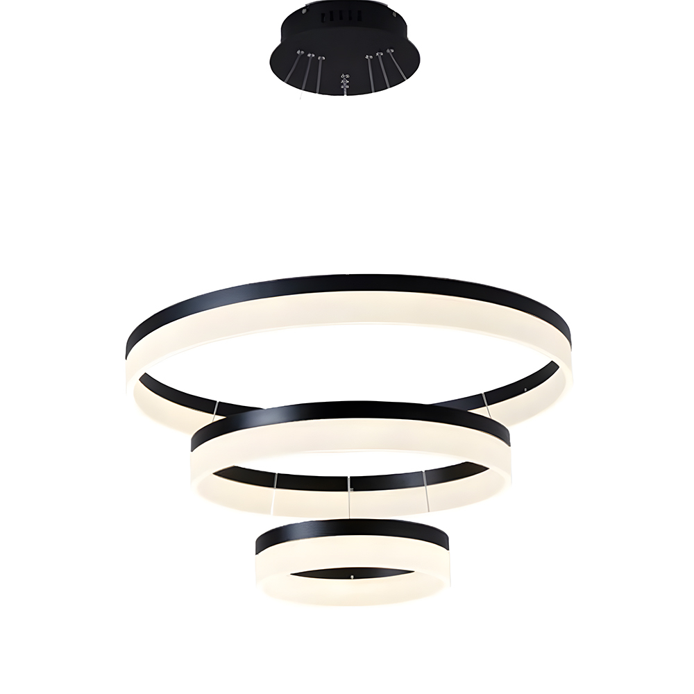 Modern Round Ring LinearPendant Light Chandelier