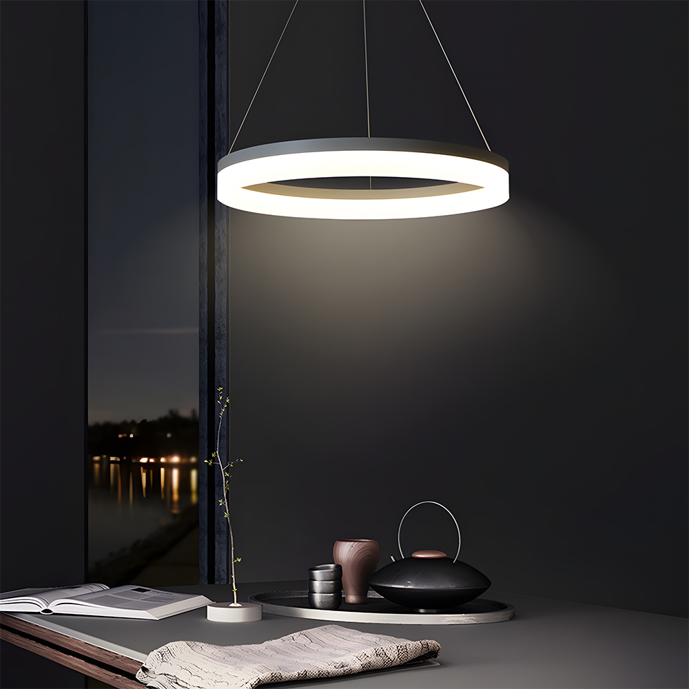 Modern Round Ring LinearPendant Light Chandelier