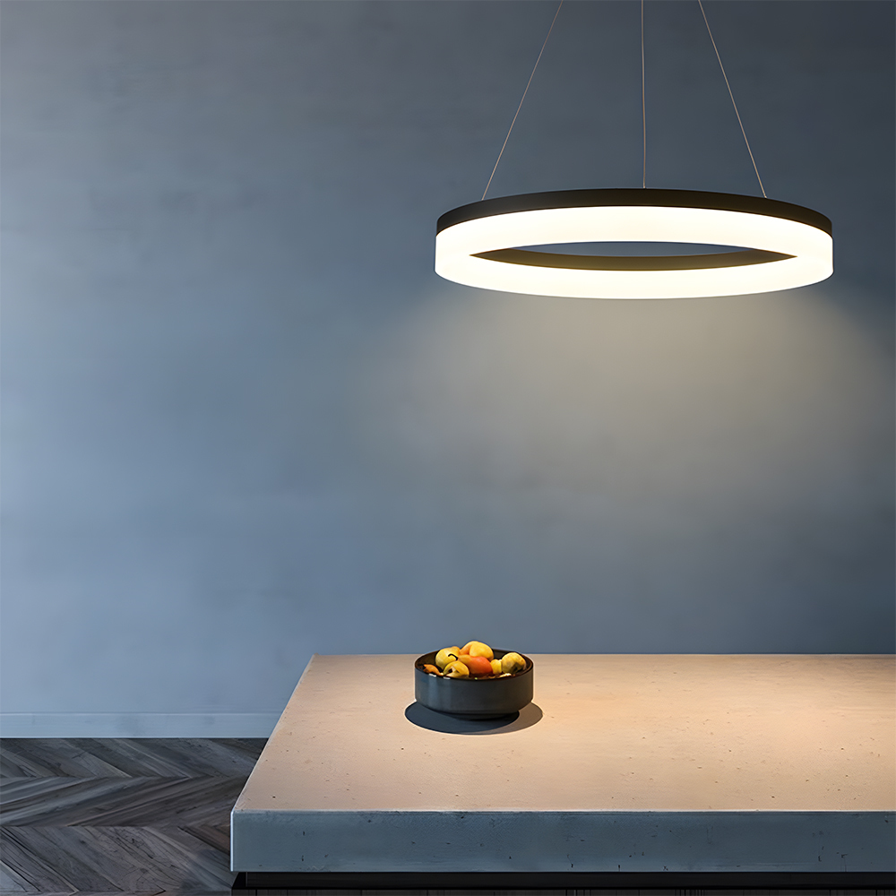 Modern Round Ring LinearPendant Light Chandelier