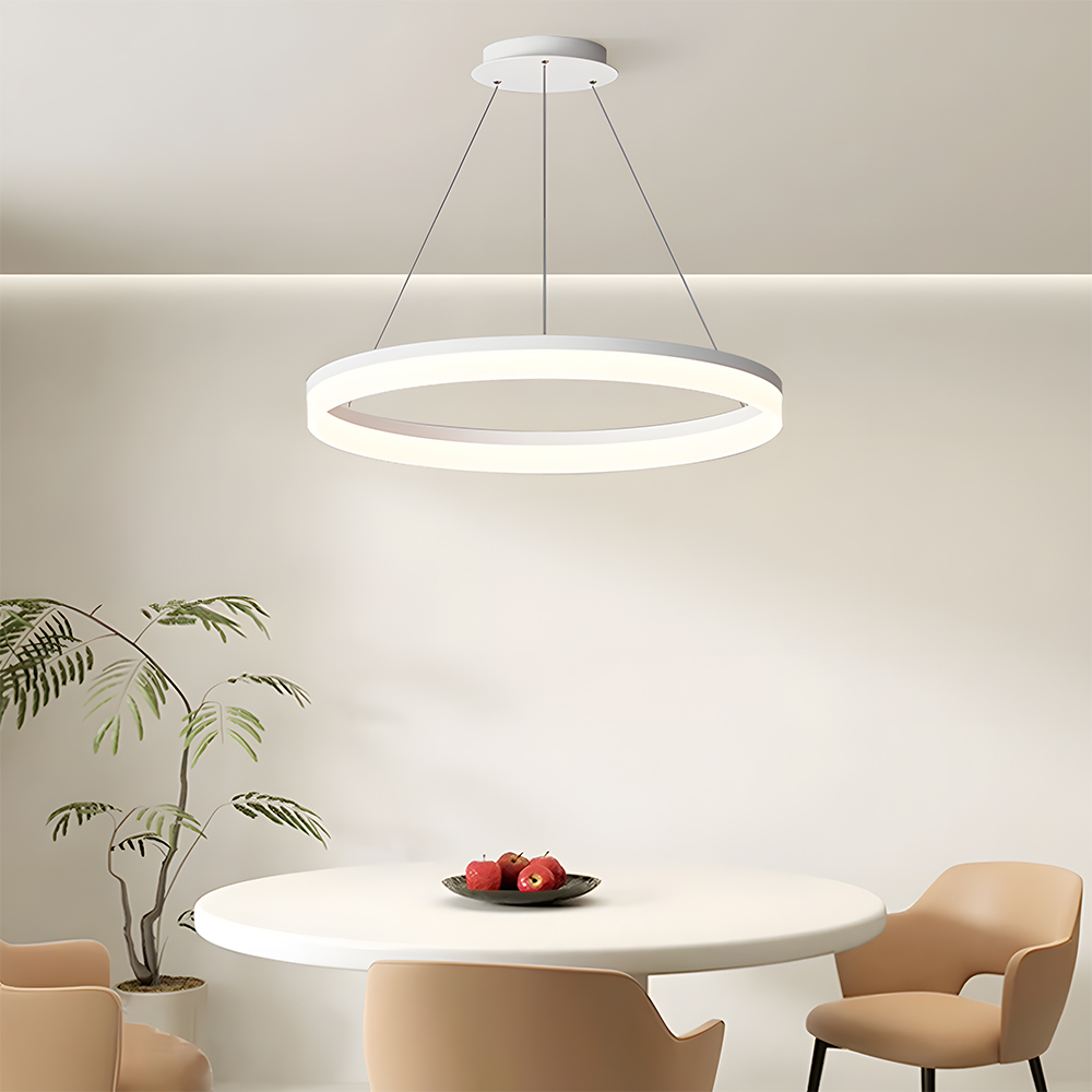 Modern Round Ring LinearPendant Light Chandelier