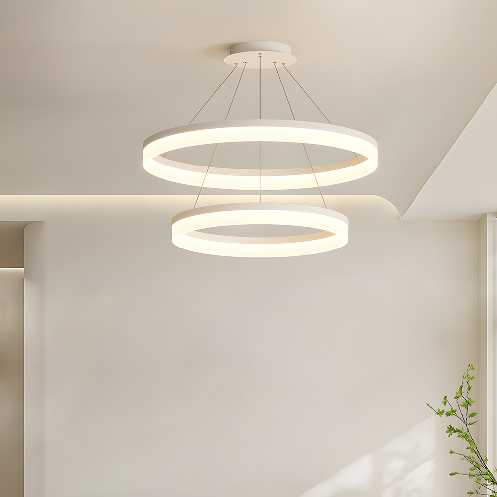 Modern Round Ring LinearPendant Light Chandelier