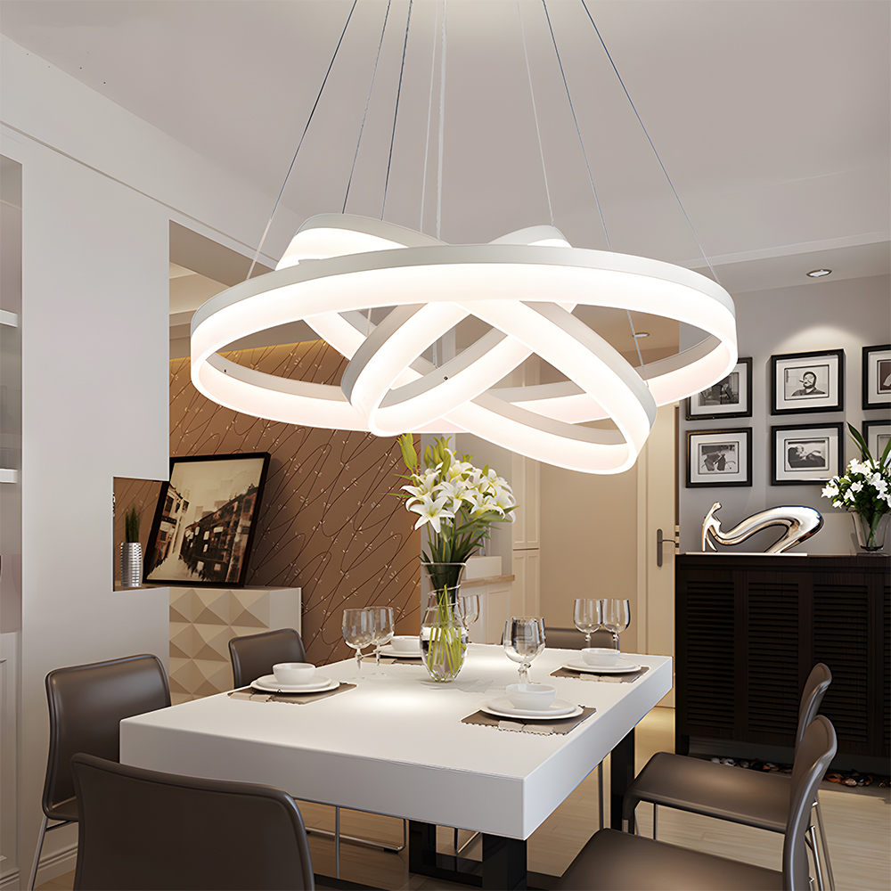 Modern Round Ring LinearPendant Light Chandelier