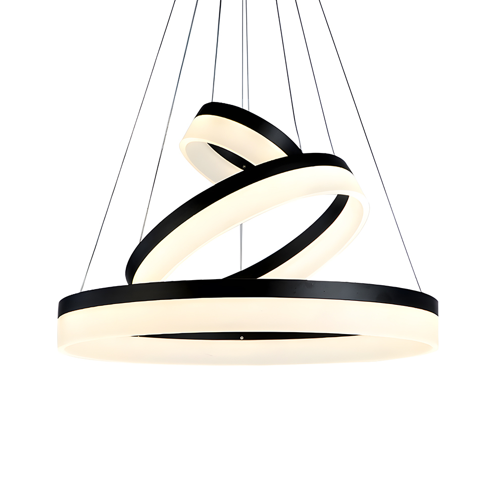 Modern Round Ring LinearPendant Light Chandelier