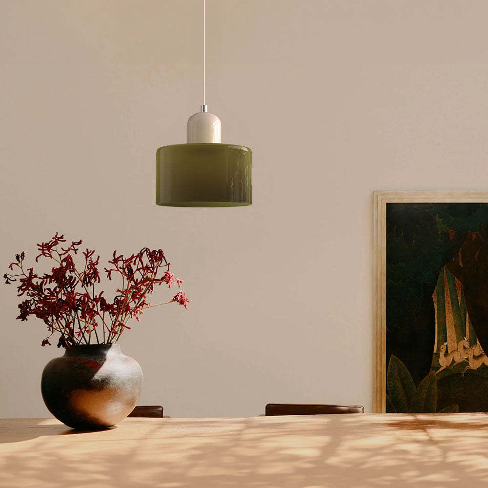 Bauhaus Small Glass Pendant Light -Homdiy