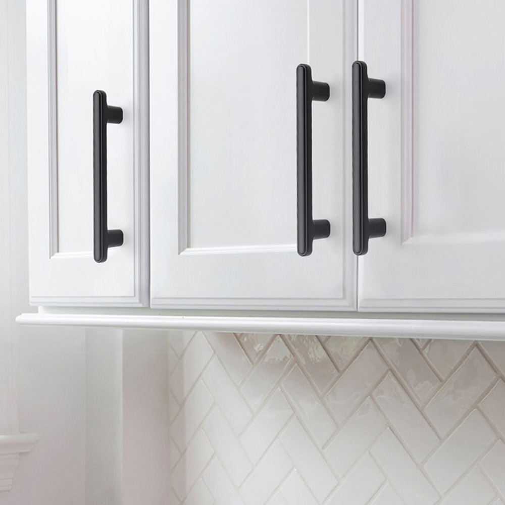 Modern T-Bar Zinc Alloy Heavy-duty Kitchen Pulls
