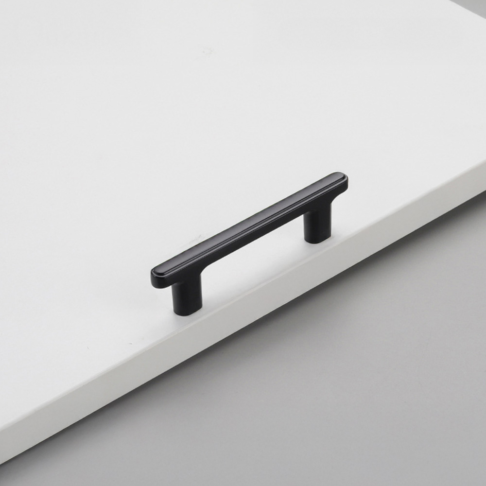 Modern T-Bar Zinc Alloy Heavy-duty Kitchen Pulls