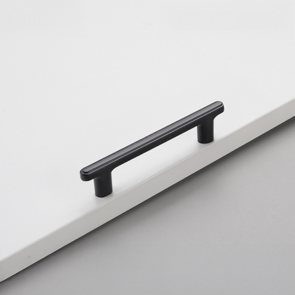 Modern T-Bar Zinc Alloy Heavy-duty Kitchen Pulls