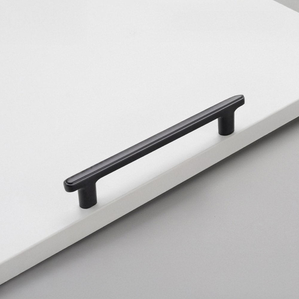 Modern T-Bar Zinc Alloy Heavy-duty Kitchen Pulls