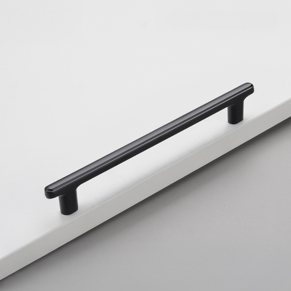 Modern T-Bar Zinc Alloy Heavy-duty Kitchen Pulls