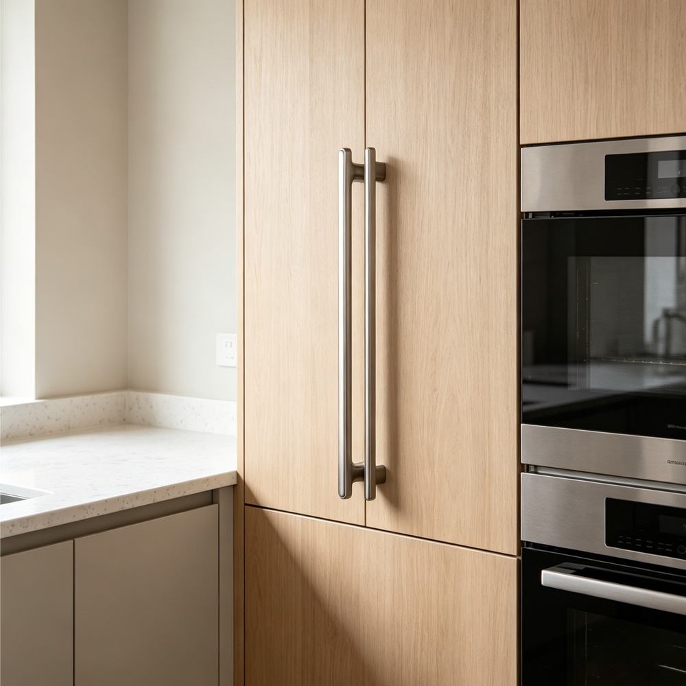 Modern T-Bar Zinc Alloy Heavy-duty Kitchen Pulls